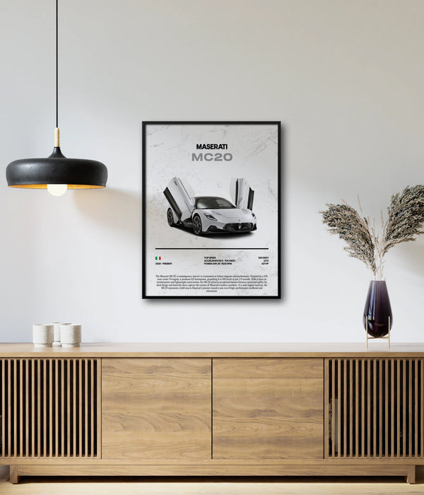 Plakat Maserati MC20