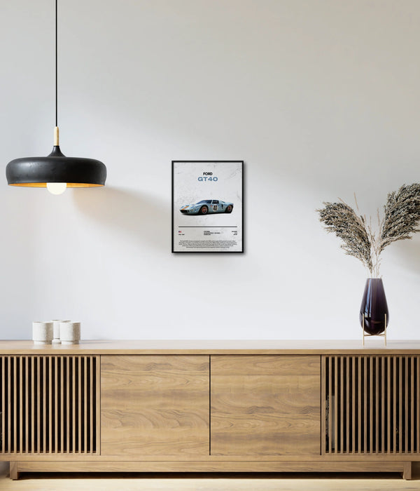 Plakat Ford GT40