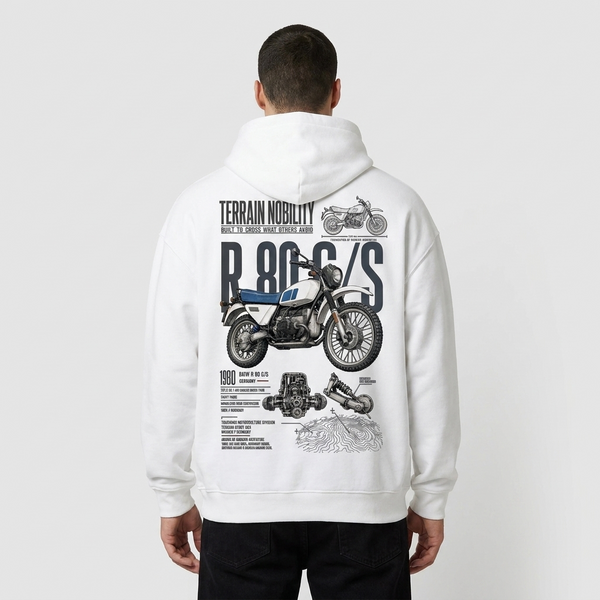 Sweatshirt Terrain Nobility BMW R 80 G/S