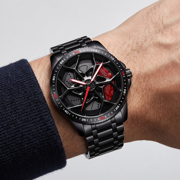 Lamborghini SV Uhr am Handgelenk getragen
