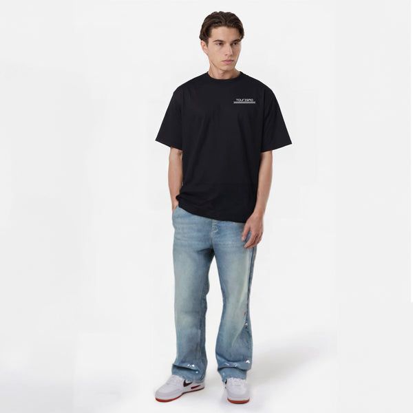 T-shirt Need Money For Porsche GT3 Rs Noir Noir de Face