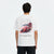 T-shirt F1 Suzuka Circuit du Japon blanc vu de dos – visuel temple japonais et cerisiers, design Tourismo