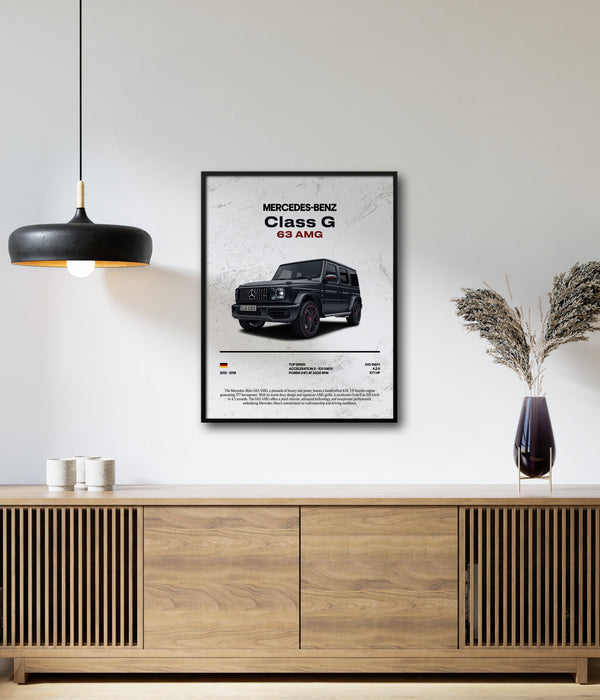 Poster Mercedes-Benz G-Klasse 63 AMG