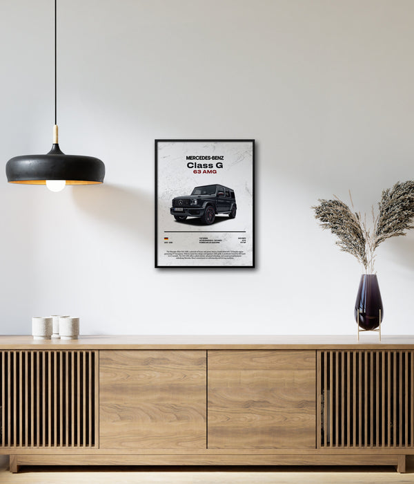 Poster Mercedes-Benz G-Klasse 63 AMG