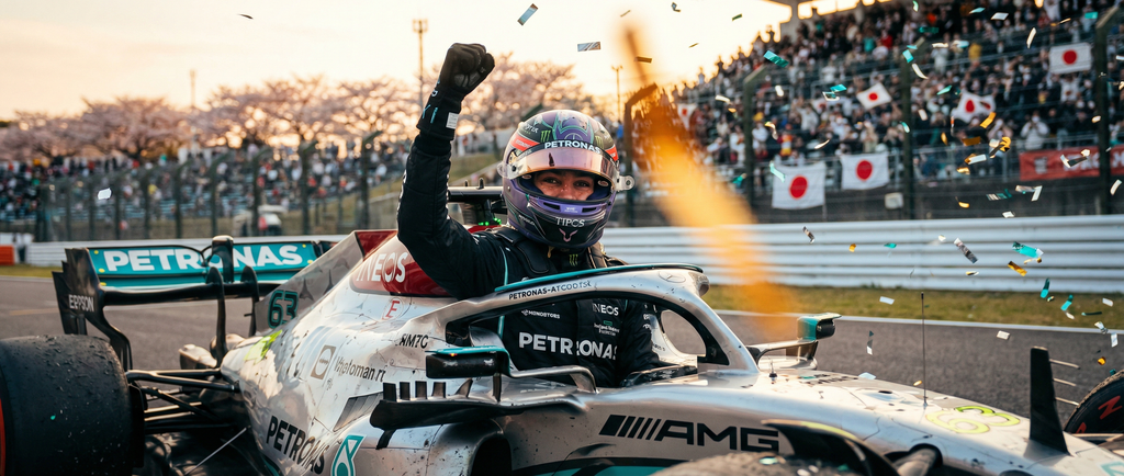 Grand Prix du Japon 2026 — Antonelli double la mise à Suzuka, le crash de Bearman secoue la F1