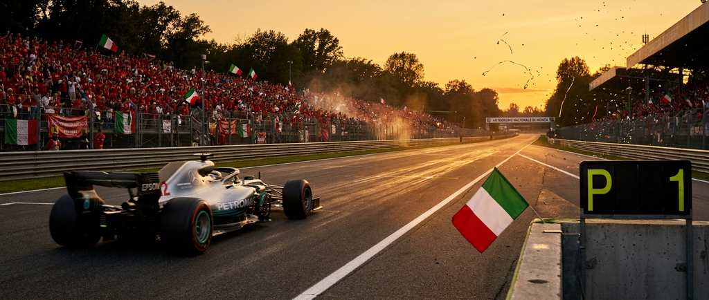 Illustration de l'article Tourismo : GP ITALIE 2026 / ANTONELLI DEVANT LES TIFOSI · 73 ANS D'ATTENTE · MONZA