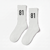 Oscar Piastri 81 Socken, weiß