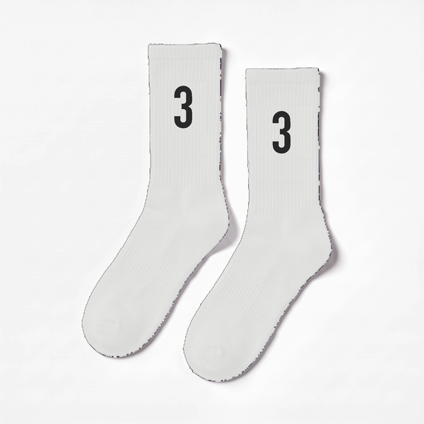 Max Verstappen 3 Socken, weiß