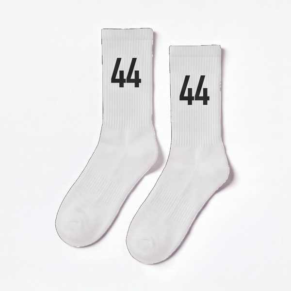 Lewis Hamilton 44 Socken, weiß