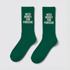 Need Money For Porsche Socken, flaschengrün