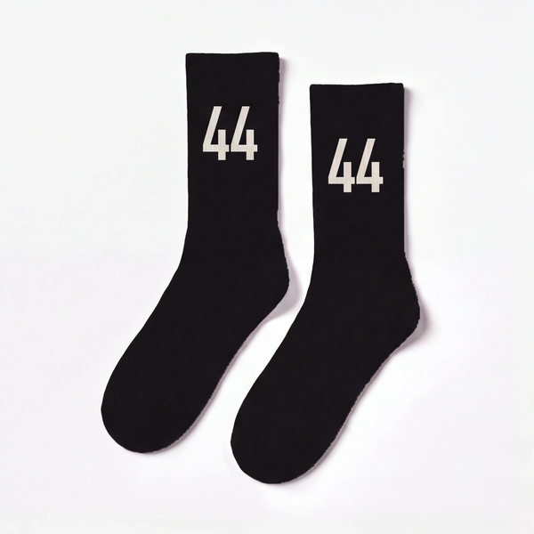 Lewis Hamilton 44 Socken, schwarz