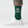 Need Money For Porsche Socken, flaschengrün