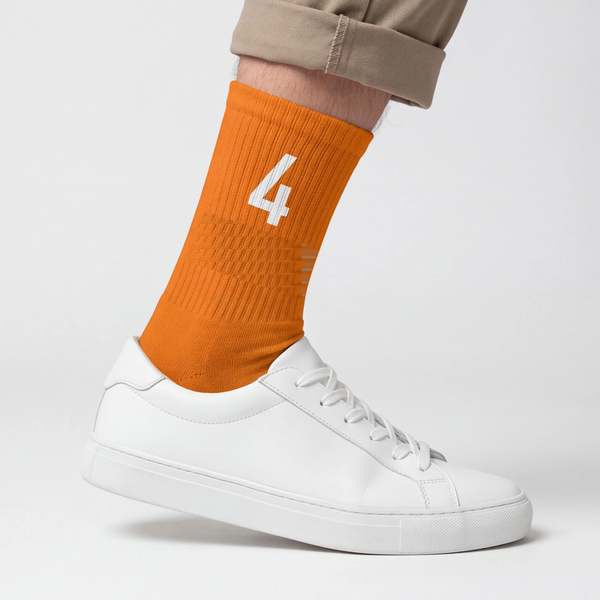 Lando Norris 4 Socken, orange