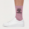Need Money For Porsche Socken, puderrosa