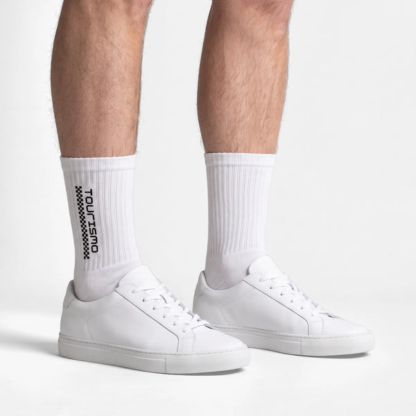 Tourismo Crew Socken, weiß