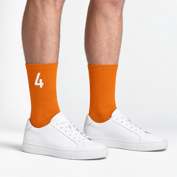 Lando Norris 4 Socken, orange