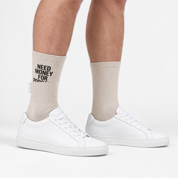 Need Money For Porsche Socken, ecru