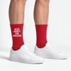 Need Money For Porsche Socken, rennrot
