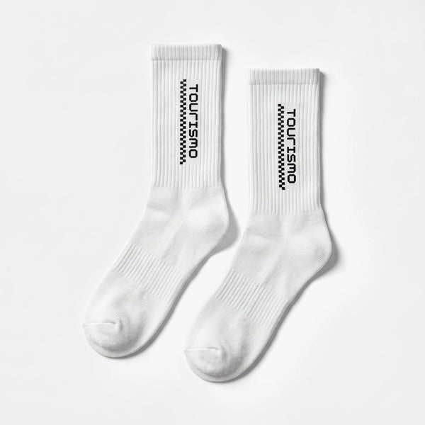 Tourismo Crew Socken, weiß