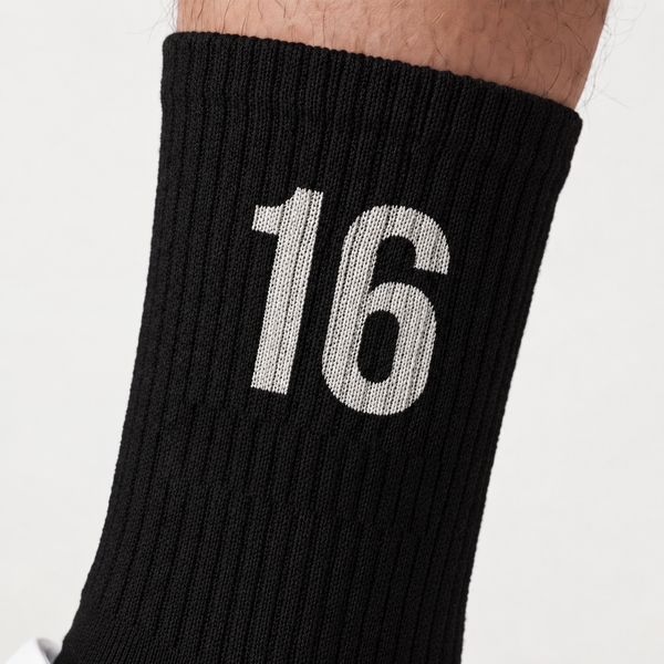 Charles Leclerc 16 Socken, schwarz