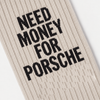 Need Money For Porsche Socken, ecru
