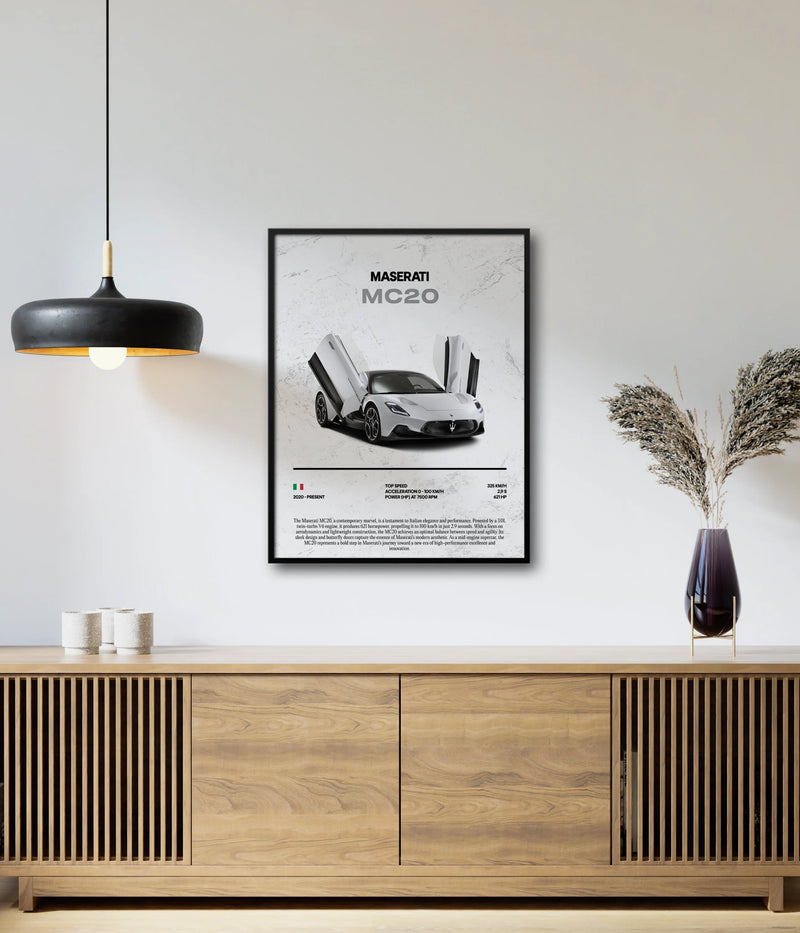 Poster Maserati MC20, Ansicht 3