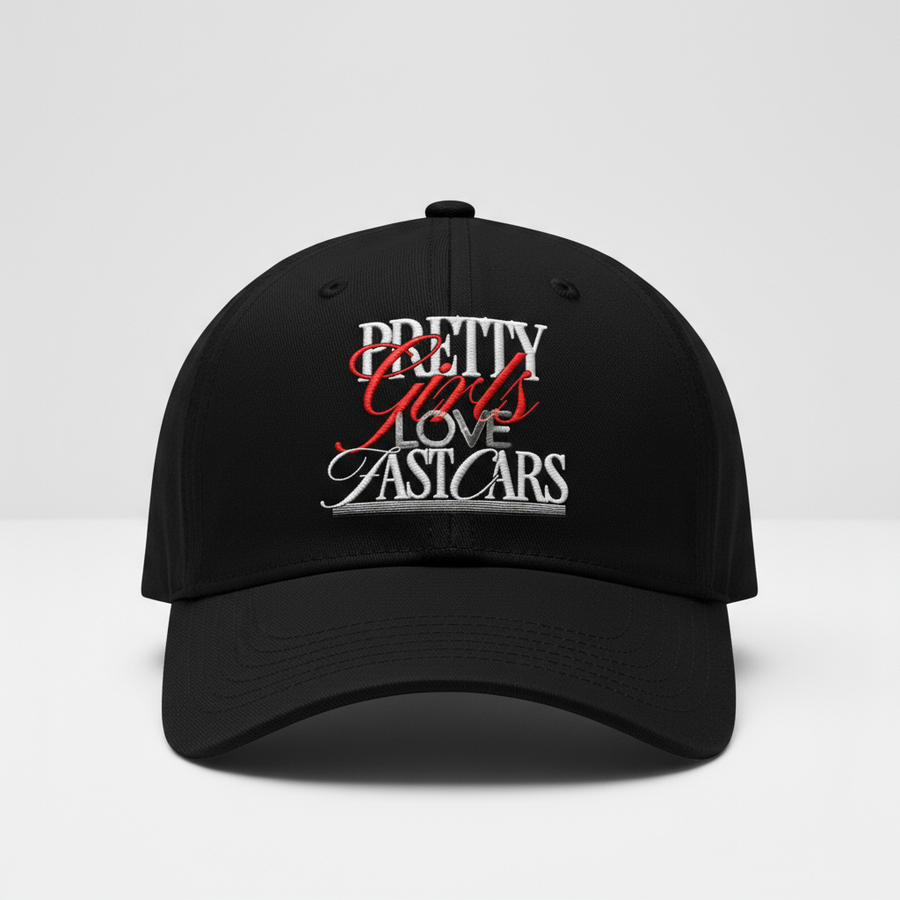 Pretty Girls Love Fast Cars-Cap