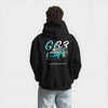 Sweat mercedes class G63 brabus tiffany et noir noir de dos 