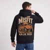 Sweat Volkswagen Beetle Baja Bug Desert Misfit noir porté de dos