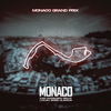 F1 Rennstrecke Monaco Leinwand