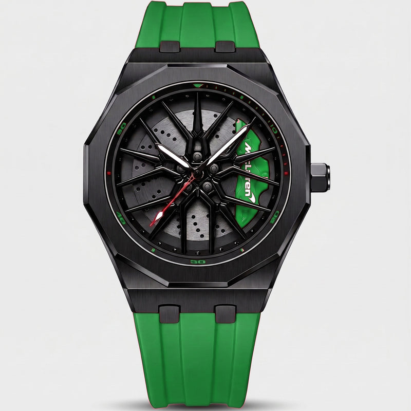 McLaren 720 Uhr, Bremssattel grün