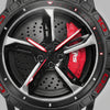 Felgen Zifferblatt der Audi RS 3 Uhr, RS Bremssattel