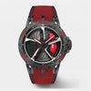 Audi RS 3 Uhr, Farbe Rotes Armband