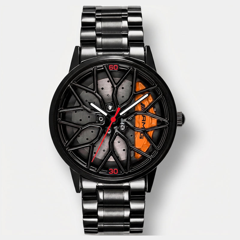 Mercedes-AMG G63 Uhr, Bremssattel orange