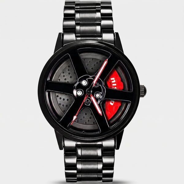Nissan GT-R Uhr, Bremssattel rot