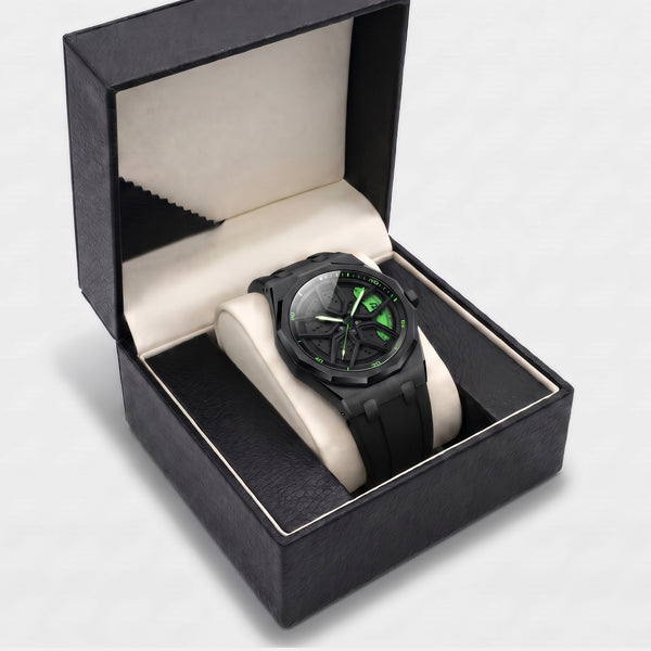 Audi R8 Uhr in ihrer Box