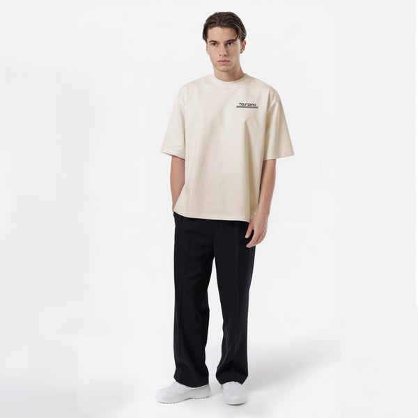 T-shirt Need Money For Lamborghini Beige de Face