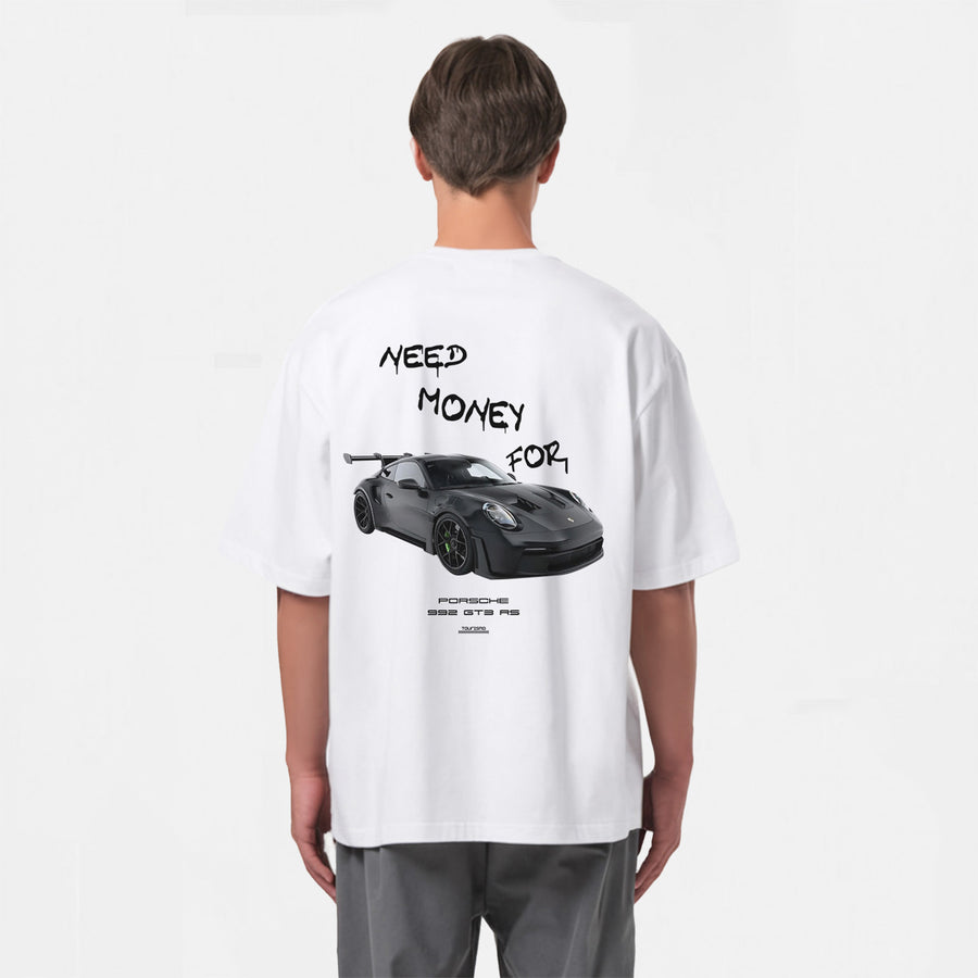 T-Shirt Porsche GT3 RS (Schwarz)