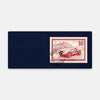 Mauspad Leclerc Monaco Briefmarke 16, flach liegend von oben