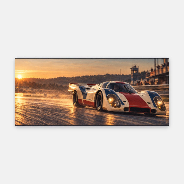 Mauspad Porsche 917K Le Mans 1970, flach liegend von oben
