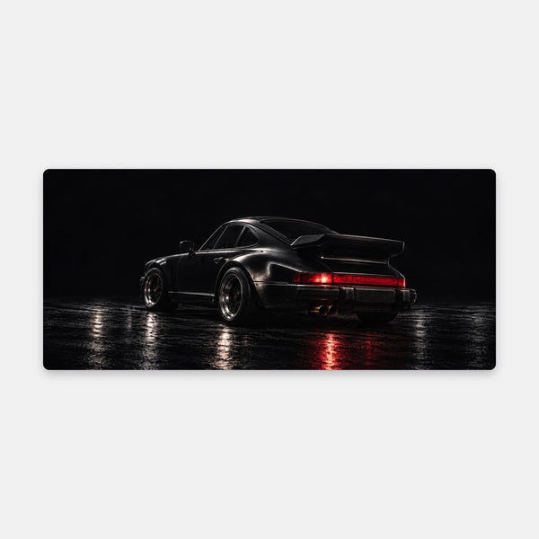 Mauspad Porsche 930 Turbo, flach liegend von oben