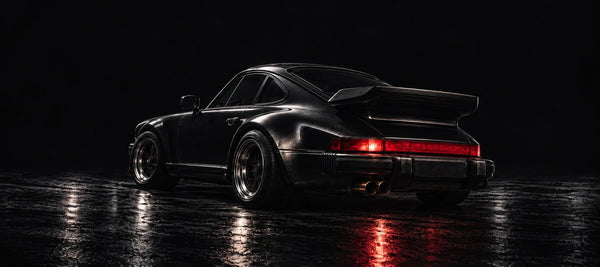 Mauspad Porsche 930 Turbo, Detail des Drucks