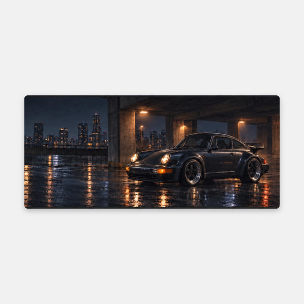 Mauspad Porsche 911 Turbo 964, flach liegend von oben