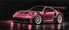 Mauspad Porsche 911 GT3 RS 992 rosa, Detail des Drucks
