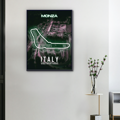 Leinwand F1-Strecke Monza Italien