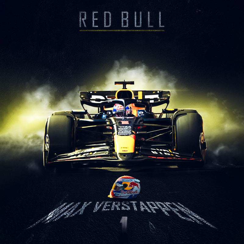 F1-Leinwand Max Verstappen, Ansicht 2
