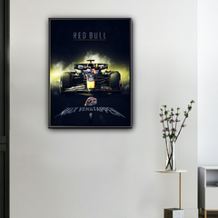 F1-Leinwand Max Verstappen