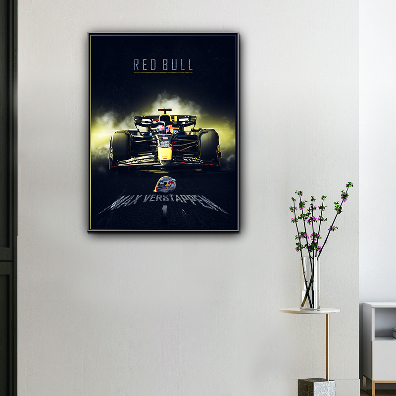F1-Leinwand Max Verstappen, Ansicht 1