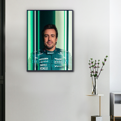 F1-Leinwand Alonso – Das Auto ist langsam, nicht ich