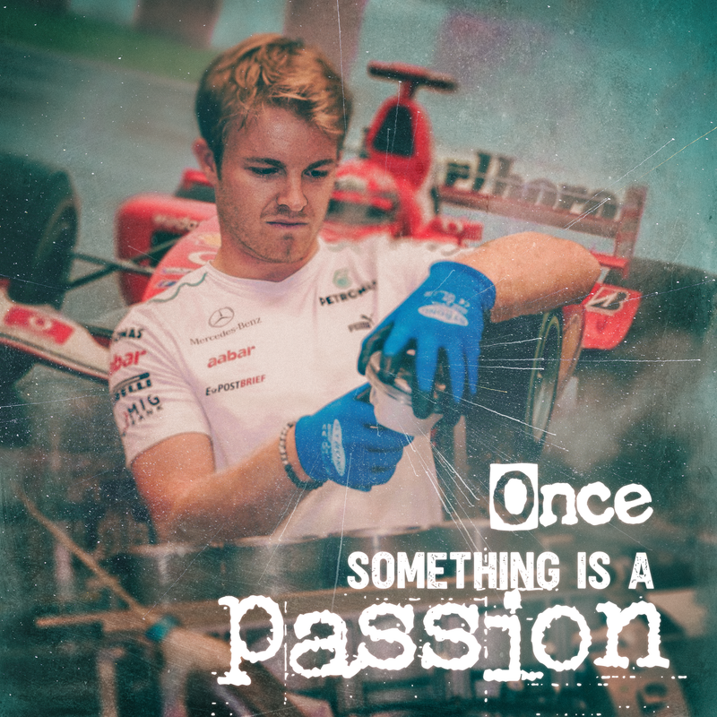 F1-Leinwand Nico Rosberg Der Schatten des Meisters, Ansicht 2